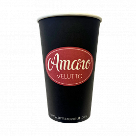 Стакан бумажный AMARO 300 мл, d80 мм